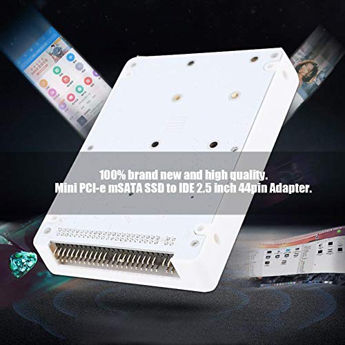 Caj­a adaptadora Ciglow para disco duro mSATA a 2.5 pulg. IDE miniatura 4