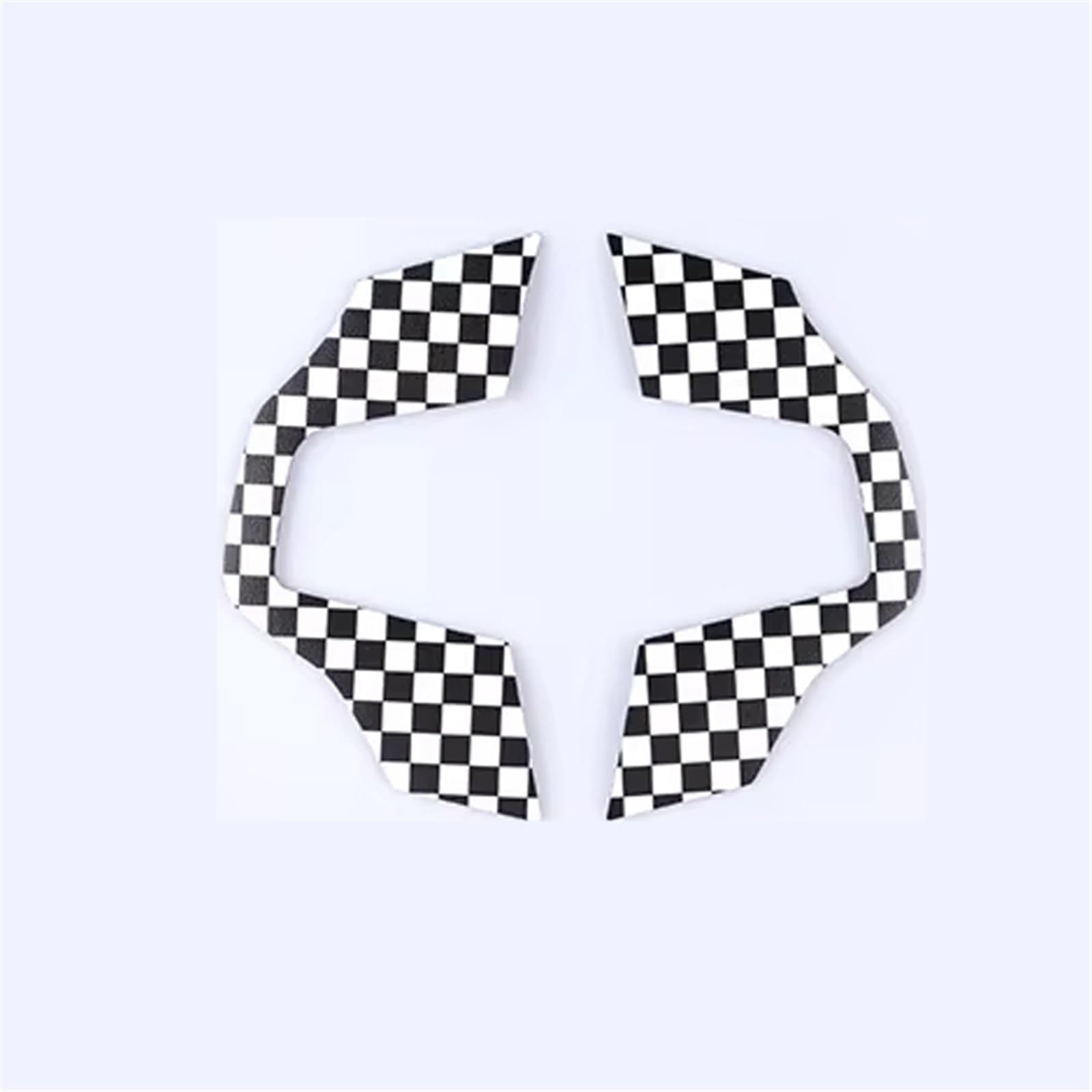 Car Trim Compatible with Mini for Cooper J01 J05 U25 F65 F66 F67 2024 2025 Car Steering Wheel Button Frame Sticker(Color 13)
