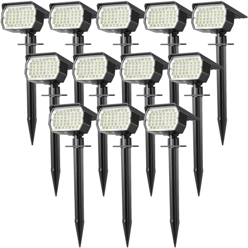 Spot solaire extérieur puissant IP65 à 3 modes pour balisage de cour
