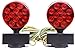 ROULER ProlinePI new LED 12V Magnetic Towing Tow Light Kit for Trailer RV Dolly Tail Tow Car Boat Truck