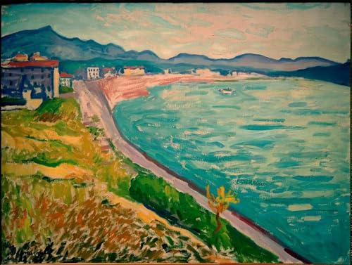 Art mural moderne Saint Jean de Luz par Albert Marquet peinture de maître