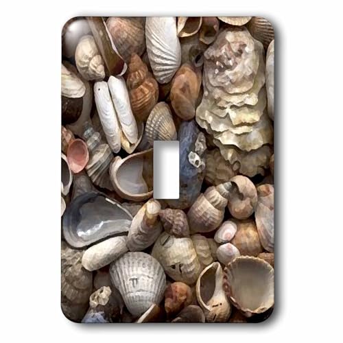Interrupteur à bascule simple Sea Shells commande éclairage mural lsp_4381_1
