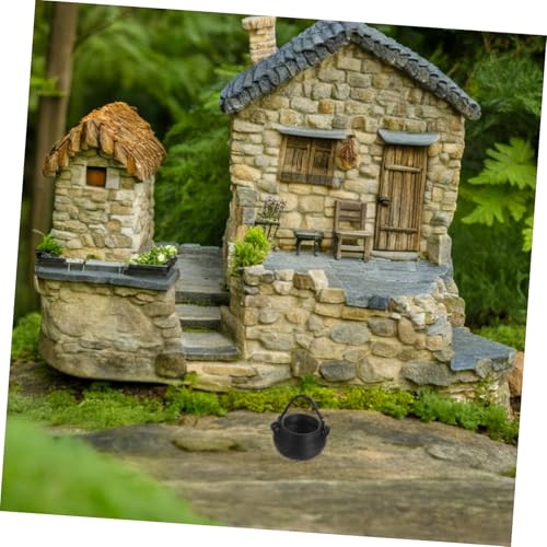20 Calderos de Halloween Miniatura de Plástico para Decoración de Mesa 8