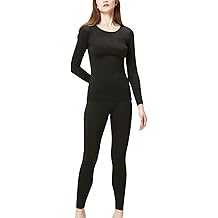Women's Thermal Underwear Long Johns Top &amp; Bottom Set