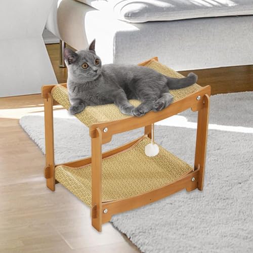Éviter d'endommager les meubles grâce au lit griffoir pour chat Sharplace - 7