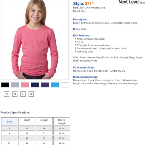 Princess Girls Next Level Tee4