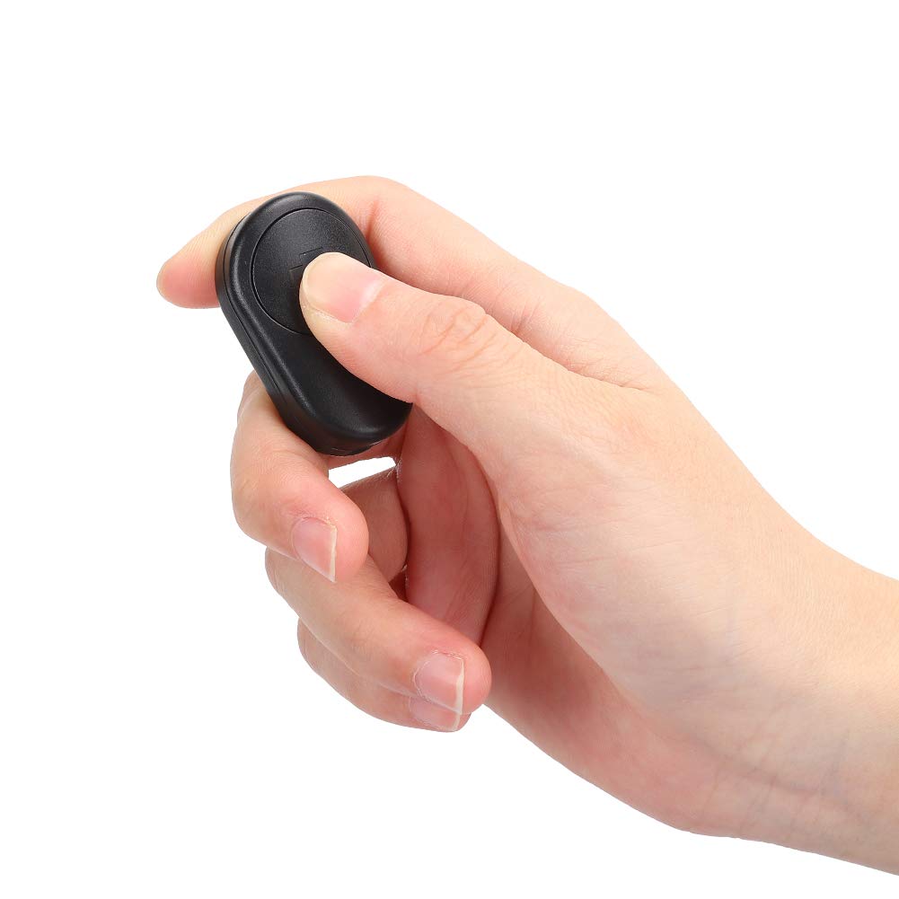 SIXRUN Treppiede per Telefono Cellulare, Capacità di Carico 3KG con (BLACK)