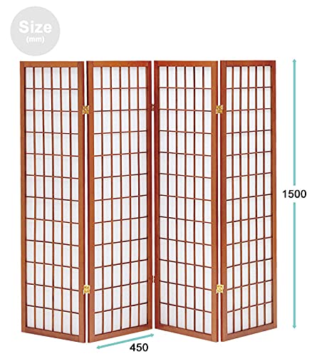 昭和レトロ衝立 和風衝立 4連 高さ150cm Amazon｜パーテーション 和風衝立 高さ150cm 4連 こだま