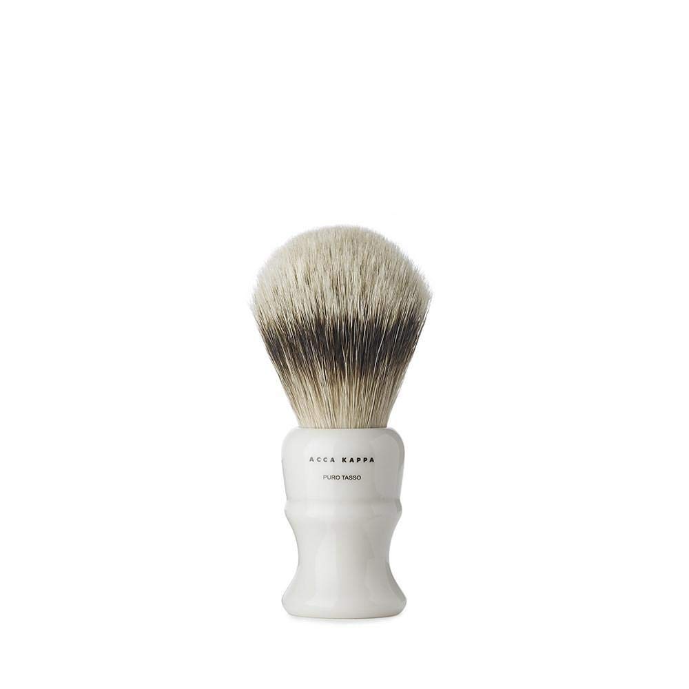 Acca Kappa Faux Ivory Silvertip Badger Pennello da barba