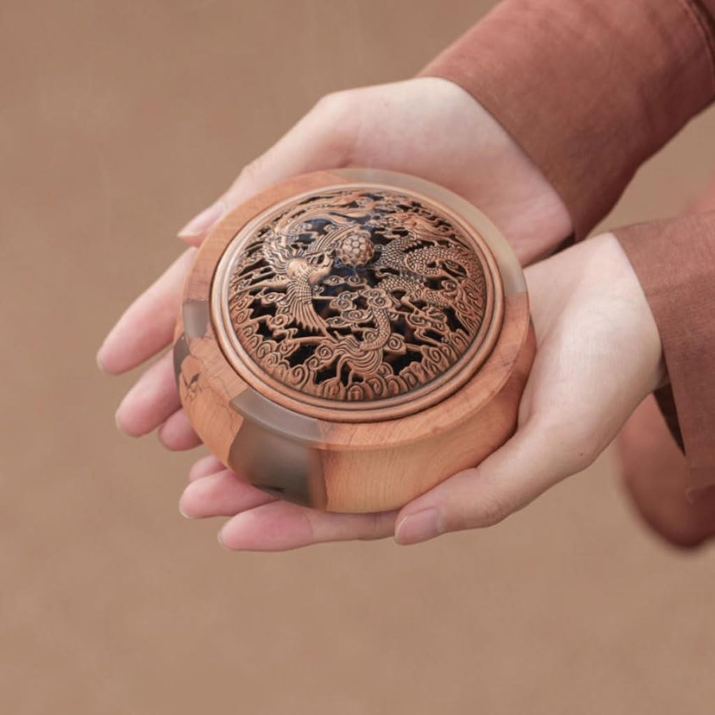 Quemador de incienso de cascada, para sala de té chino, budista, adornos para el hogar, interior, zen, quemador de incienso de reflujo