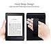 WALNEW Stand Case for Kindle Paperwhite - PU Leather Vertical Flip Case with Hand Strap fits all Paperwhite Generations Prior to 2018 (Not fit All-new Paperwhite 10th Gen)