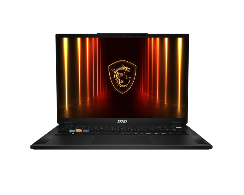 MSI Stealth 18 HX AI A2XWJG-​011FR : Intel Core Ultra 9 275HX - 64GB DDR5 - SSD 2TB - Nvidia RTX 5090 24GB - 18' UHD+ 4K Miniled 120Hz - Windows 11 Professionnel