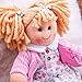 Bigjigs Toys Poppy Rag Doll (Small) - 28cm Small Rag Doll for 1 Year Old, Ideal First Doll for Babies & Toddlers, Super Soft Dolls, Bigjigs Rag Dolls