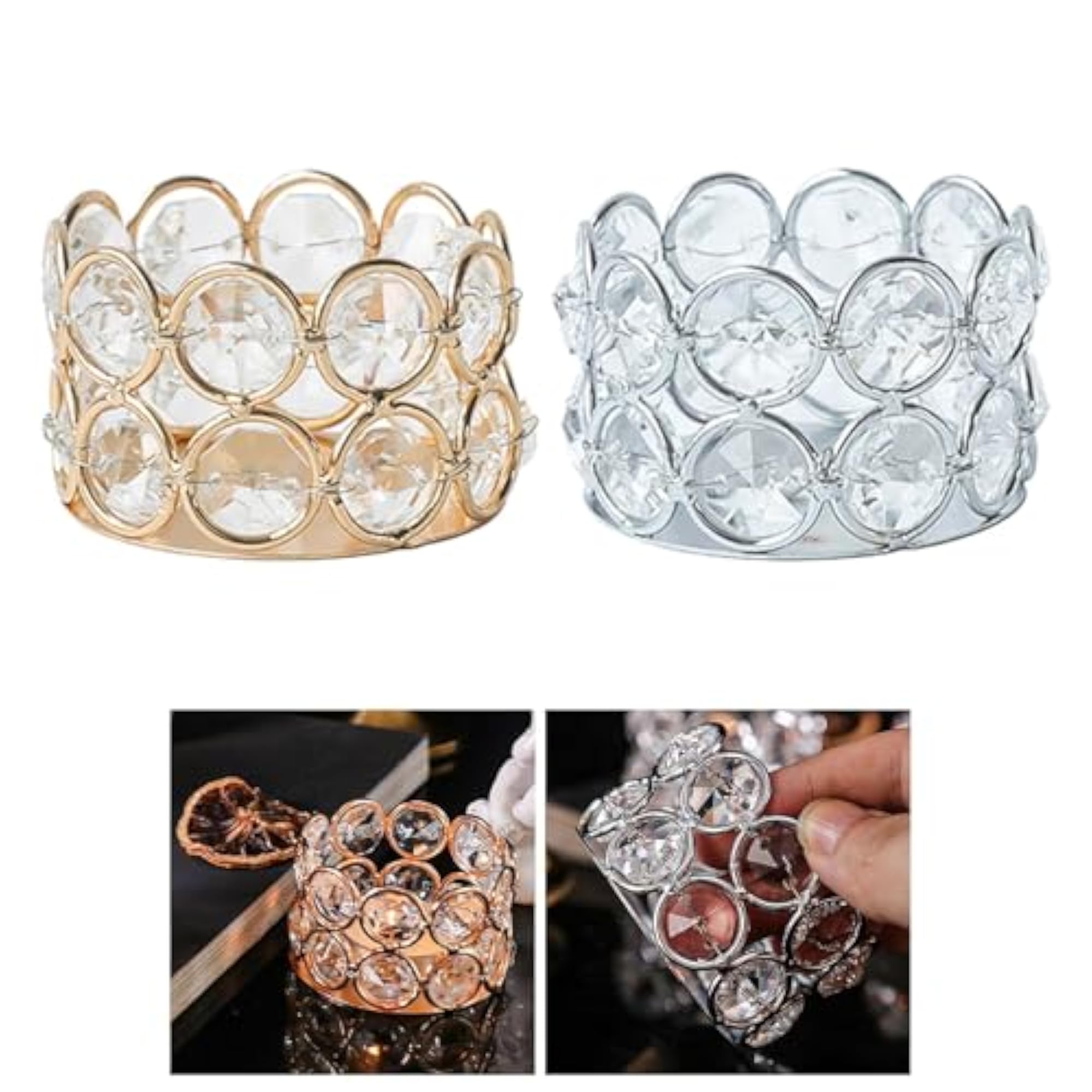 2xTea Light Candle Holder Decorative for Party