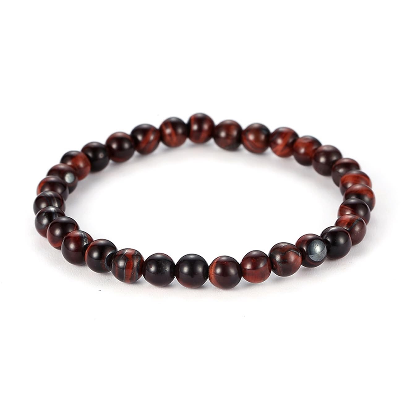Schmuckarmband 10/12/14/6/8 mm Naturstein für Sie und Ihn, Herren-Perlenarmband mit Edelsteinen, Geschenk für Paare – 19 cm. Haushaltsarmaturen