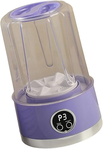 USB-Powered Compact Delicates Washer Quiet Automatic Lightweight Ideal for Camping & Small Spaces USB Rechargeable Small Washer