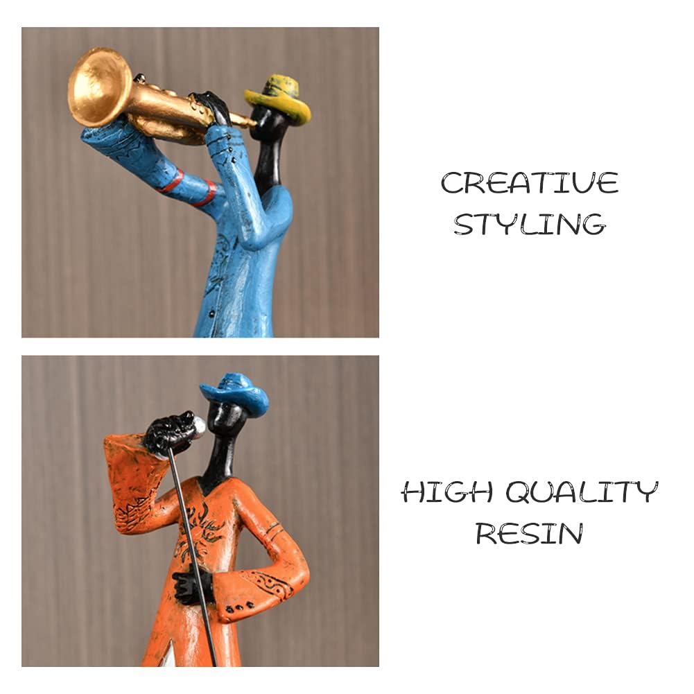 Amazon.com: Vintage jazz band decorative sculpture,western band