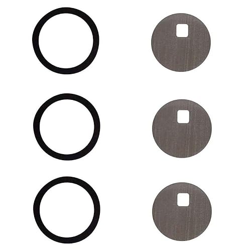 MaxLLTo Paquete de 3 pantallas de repuesto C0NN9161A con junta para Ford New Holland 1821 1841 2030 2110TR 2120 2130 4030 4040 4120 4130 660 661 671