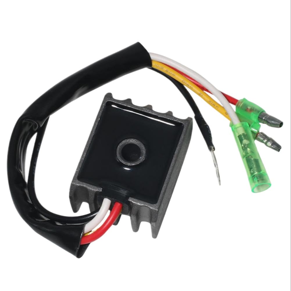 Motorcycle Voltage Regulator Rectifier Compatible With 9.9HP 2002 10HP 2003–2004 15HP 2002–2004