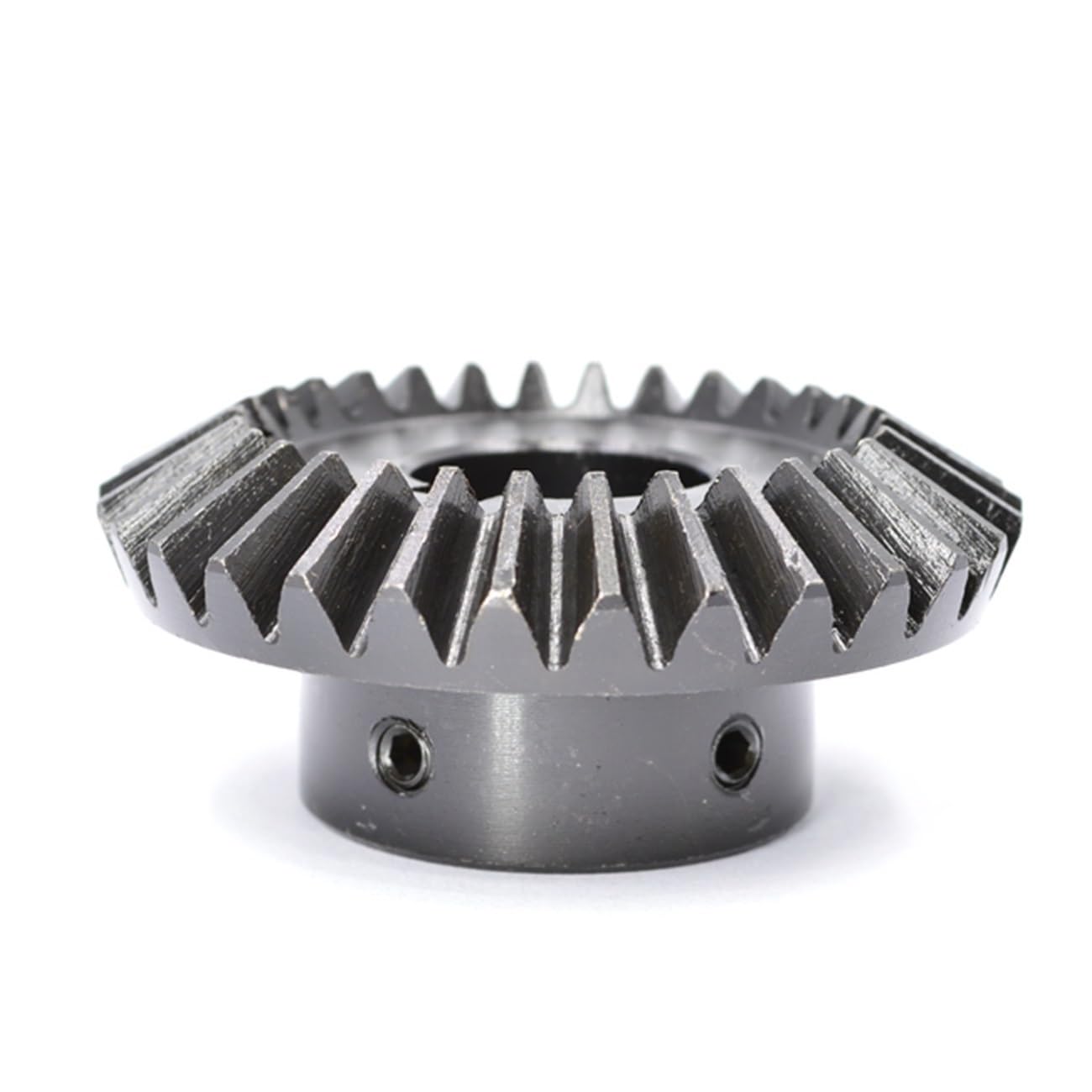 1PCS 2M 30 Teeth Bevel Gear - Durable 45 Steel Gear with M5 Bore for Precision Mechanical Applications(20mm bore 30 Teeth)