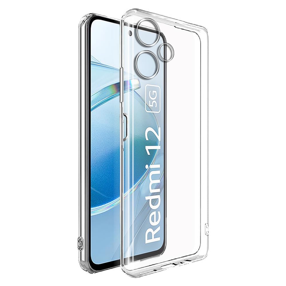 Casotec Crystal Clear Back Case | Raised Bumps for Camera & Screen Protection | Clear Soft Silicone Back Case Cover for Mi Redmi 12 5G / Poco M6 Pro 5G (TPU | Transparent) (B0CFH2LDPF) Amazon Price History, Amazon Price Tracker