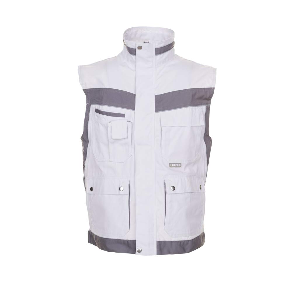 Planam Plaline Weste Chaleco Plaline Talla S en negro/zinc hombre (Pack de 1)
