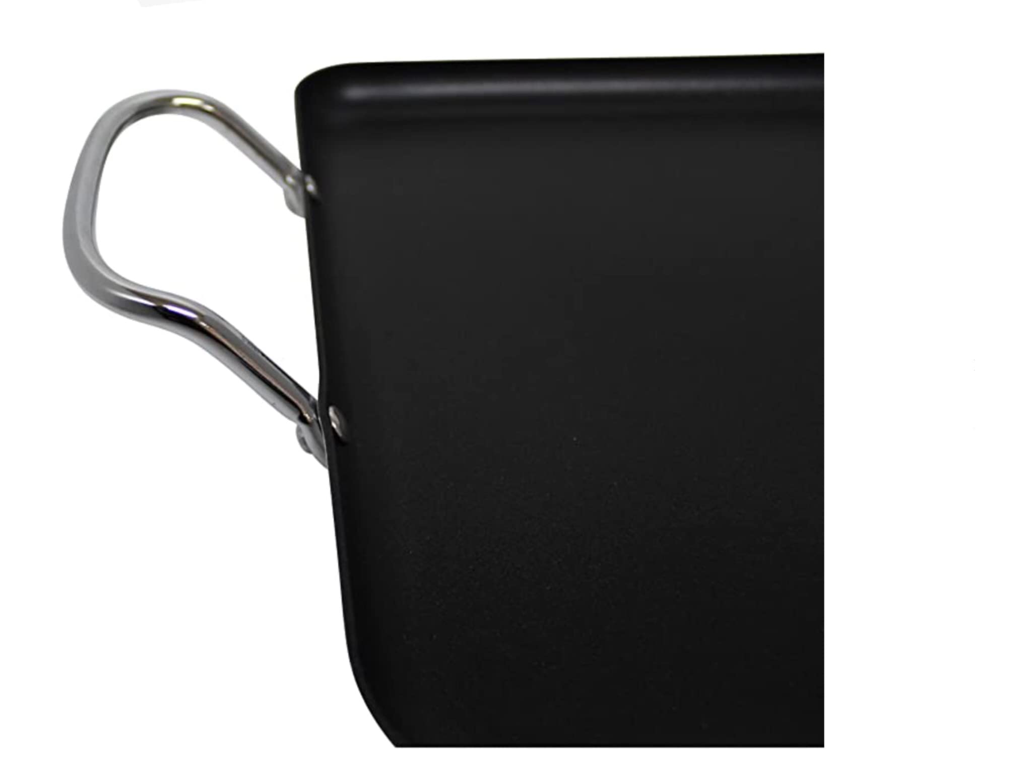 Heavy Gauge Aluminum Non-Stick Double Burner Griddle (19”x12”)