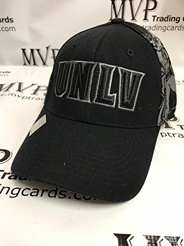 UNLV REBELS Fitted Black Baseball Cap - One Fit