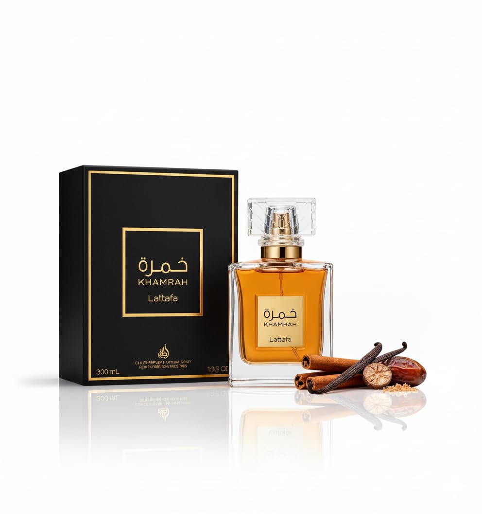 Khamrah by Lattafa for Men - 3.4 oz EDP Spray
