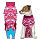 Suitical Recovery Suit für Hunde, Größe S, in Rosa Camouflage