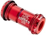 Modelo: BB30 Adaptador Pedalier KCNC BB30 a BB24 Road Rojo