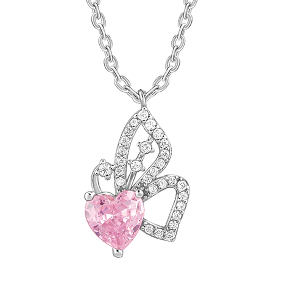 925 Silver Butterflies Desire Pendant With Link Chain| Necklace to Gift Women & Girls | With Certificate of Authenticity and 925 Stamp | 6 Months Warranty-image-40
