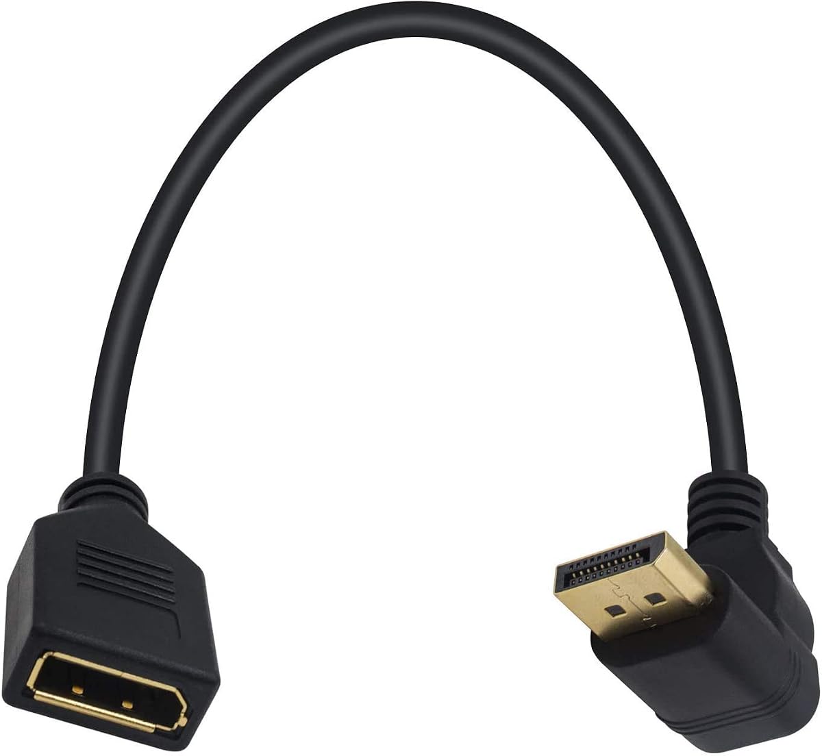 Poyiccot Displayport Extension Cable 90 Degree