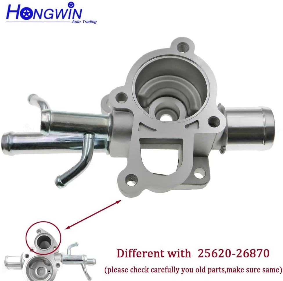Thermostat Housing Fits Hyundai Accent 01-05 1.6l L4 Kia Rio 1.4L -10 25620-26160,2562026160