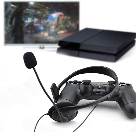 Gaming Headphone Headset Gamer Wired Headset Ps4 Headset with Microphone for Computer Single Sided Wired 3.5