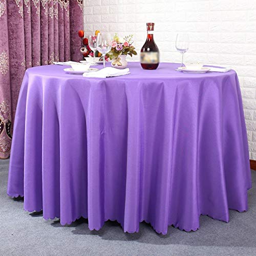 Nappe de salle à manger ronde MU pour repas de famille