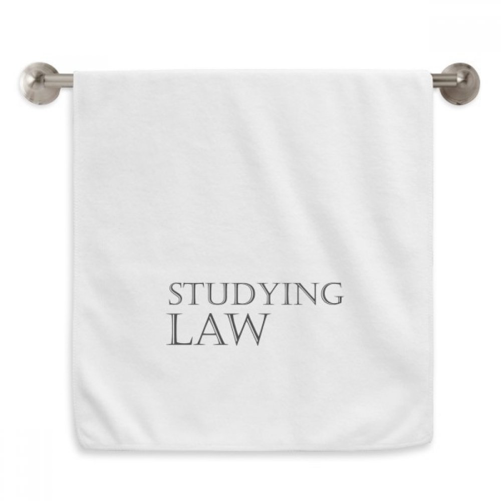 Serviette moelleuse Droit pour apaiser la fatigue des étudiants