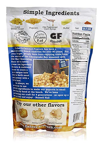 Fisher's Popcorn Old Bay Seasoned Caramel Popcorn image 5