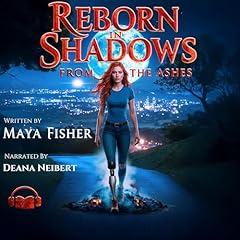 Reborn in Shadows: From the Ashes Audiolibro Por Maya Fisher arte de portada