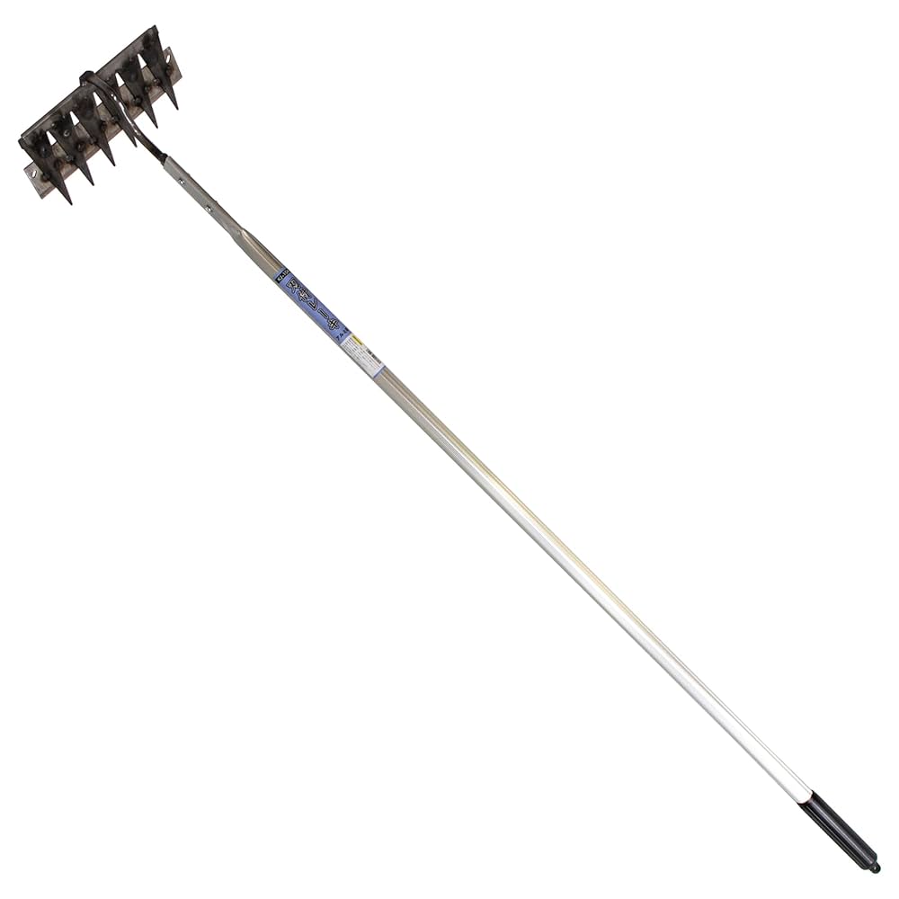 Amazon | 刃付レーキ KJ-104 草刈り・除草作業に | 草削り