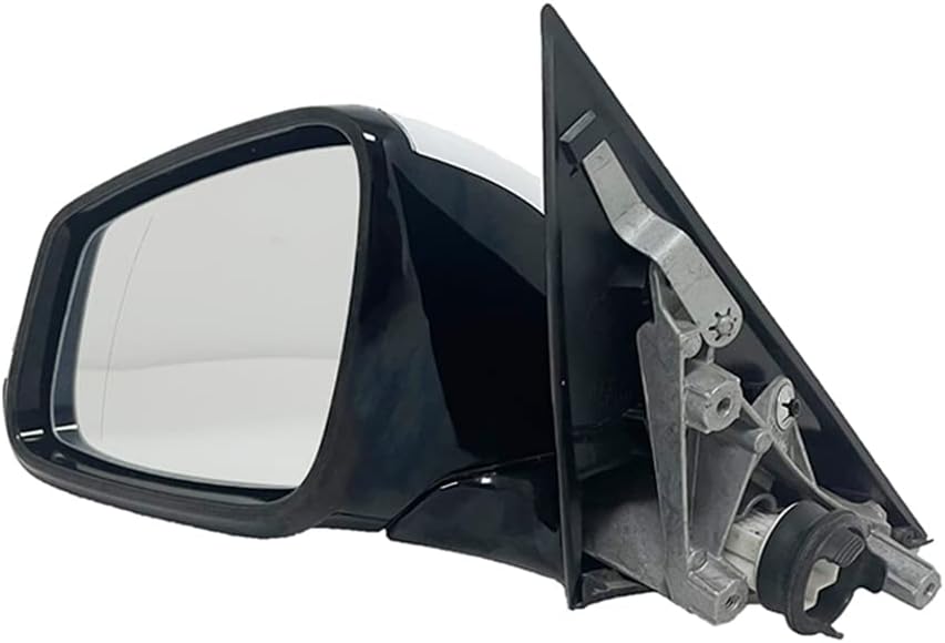 Car Rear View Mirrors Assembly Fit for 2011-2018 BMW F30 3-Series Driver Side Mirror Car Side Mirror Replacement for BMW Accessories Electric Folding Heating Turn Light (Glossy Black Base)