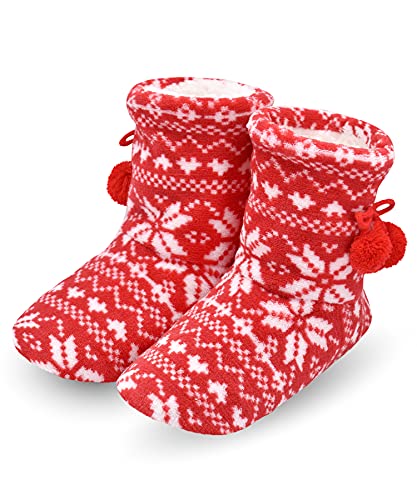 Image of Panda Bros Women's Bootie Slipper Socks, Non-Slip Gripper House Socks