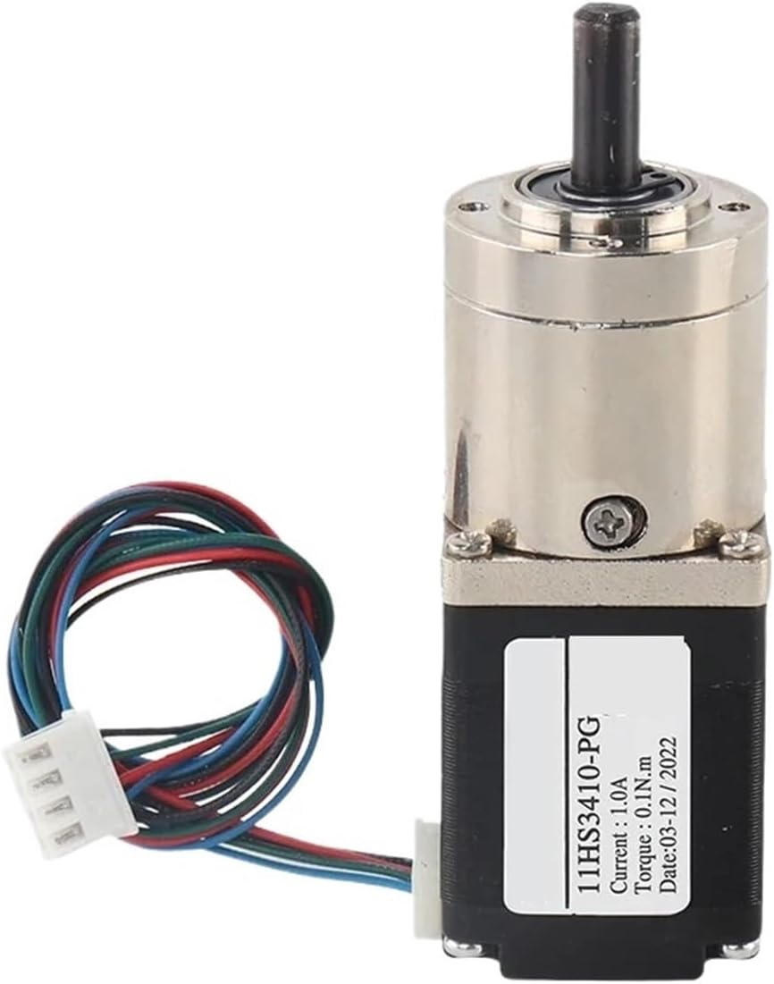 1PCS Stepper Motor 5.18-1 3.71-1 27-1 51-1 11HS3410-PG Extruder Gear Stepper Motor Ratio Planetary Gearbox Motor(Ratio 51-1)