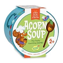 Peaceable Kingdom Acorn Soup Game - Educational Games for Toddlers, Includes Instructions and Parent Guide - 2 Year Old and Up