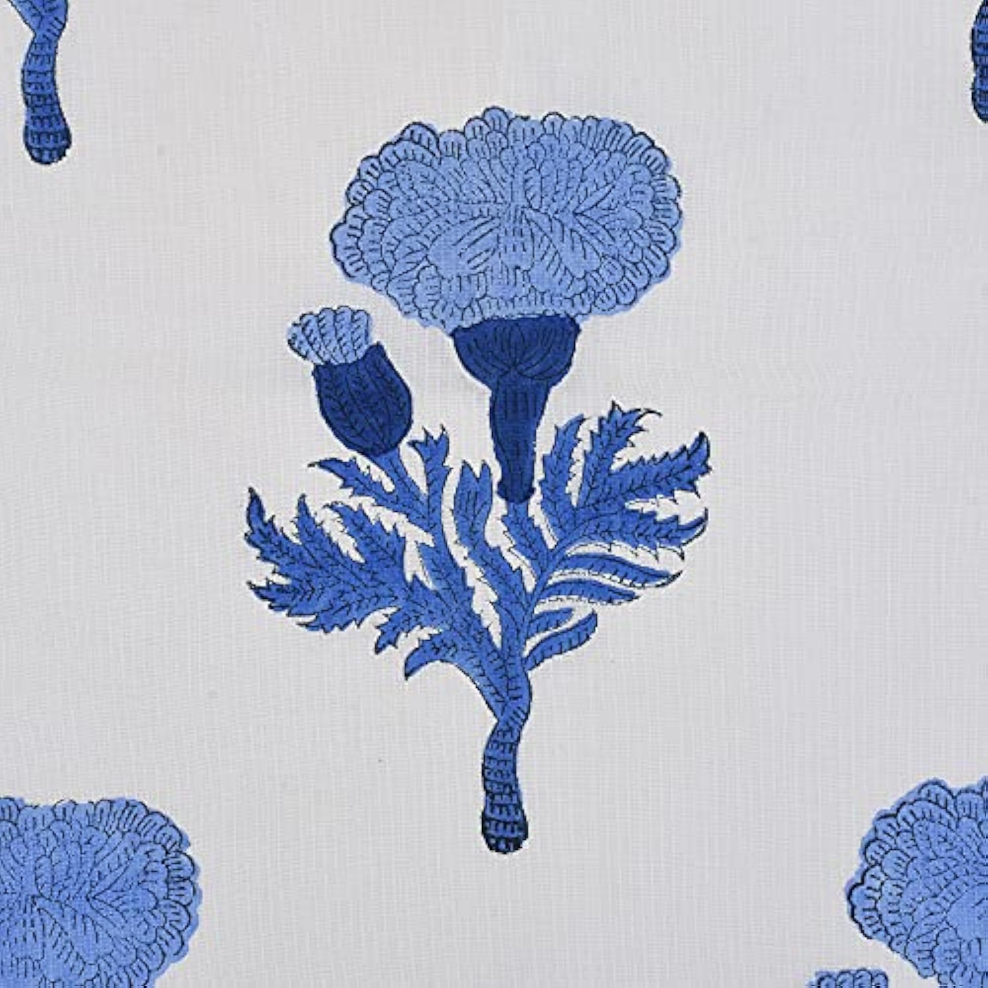 Floral Indian Hand Block Printed Napkins