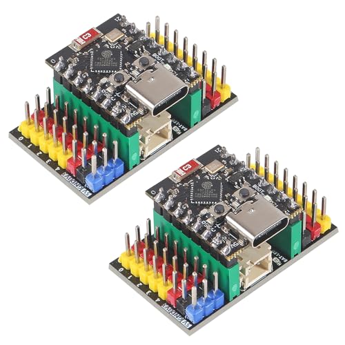 Image of AITRIP 2 Sets ESP32-C3 MINI Development Board ESP32 Super Mini Development Board ESP32-C3 Development Board WiFi Bluetooth with Expansion Board for Arduino