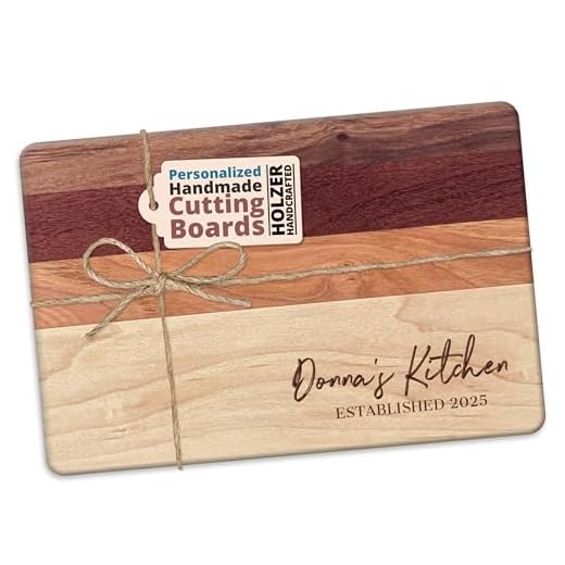 Custom Engraved Hardwood Cutting Board