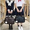 Ms.Feiya Sac à main japonais sac d'école en cuir PU polochon japon lycée anime Cosplay étudiant uniforme sac pour ordinateur portable #5