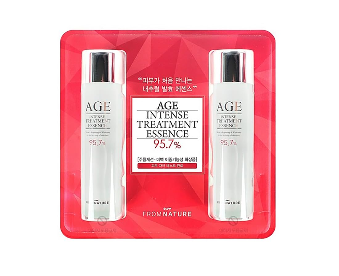 TREATMENT INTENSIVE ESSENCE LOTION 2個セット Amazon.com: [FROM NATURE] AGE Intense Treatment Essence 150ml x 2