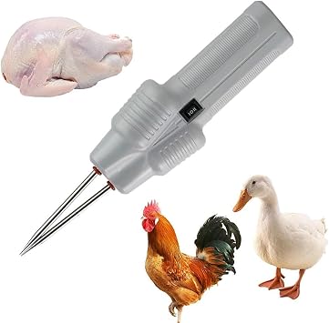 Handheld Chicken Plucker, Electric Poultry Feather Plucker, Full Automatic Duck Goose Feather Removing Machine, for Poultry Duck Goose 1pcs